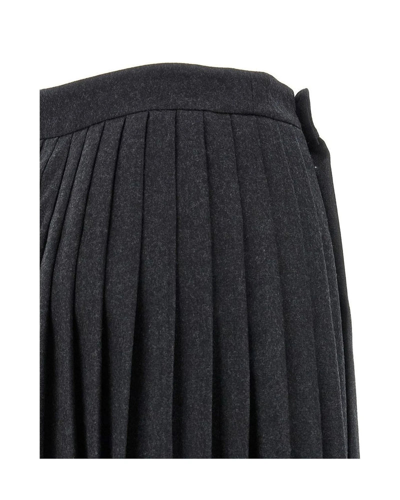 Prada Skirt in gray, Virgin Wool — view 4