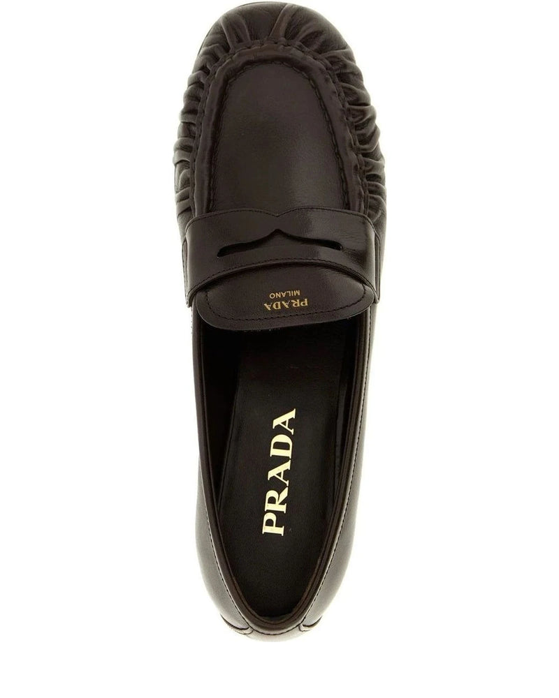 Prada Loafers in brown, Buffalo Leather — view 4