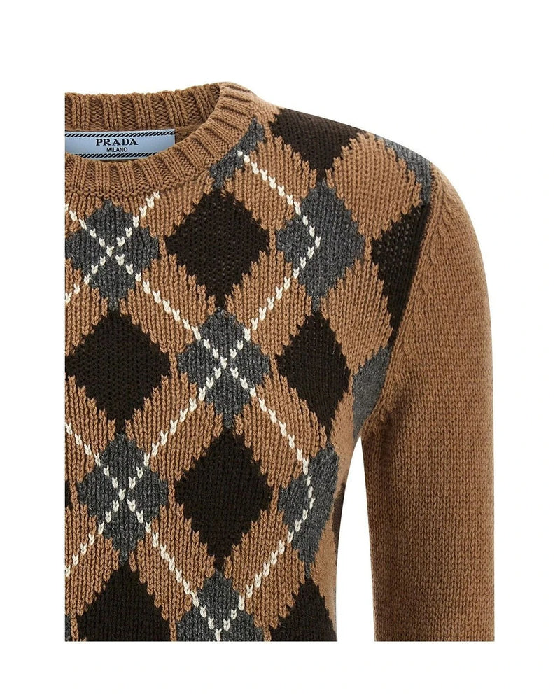 Prada Sweater in brown, Cashmere — view 3