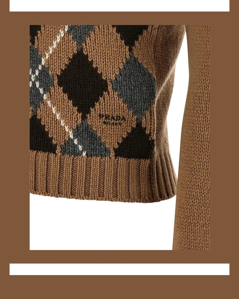Prada Sweater in brown, Cashmere — view 4