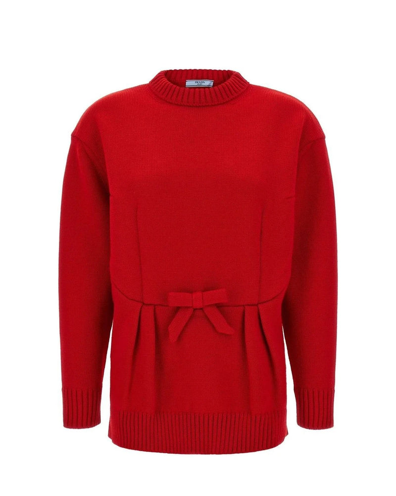 Prada Sweater in red, Virgin Wool