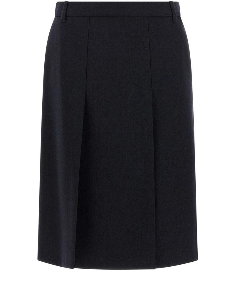 Prada Skirt in blue, Virgin Wool