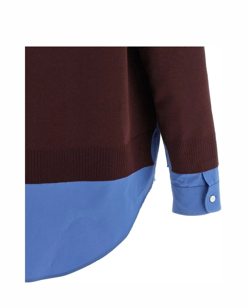 Miu Miu Dress Shirt in multicolor, Virgin Wool — view 4