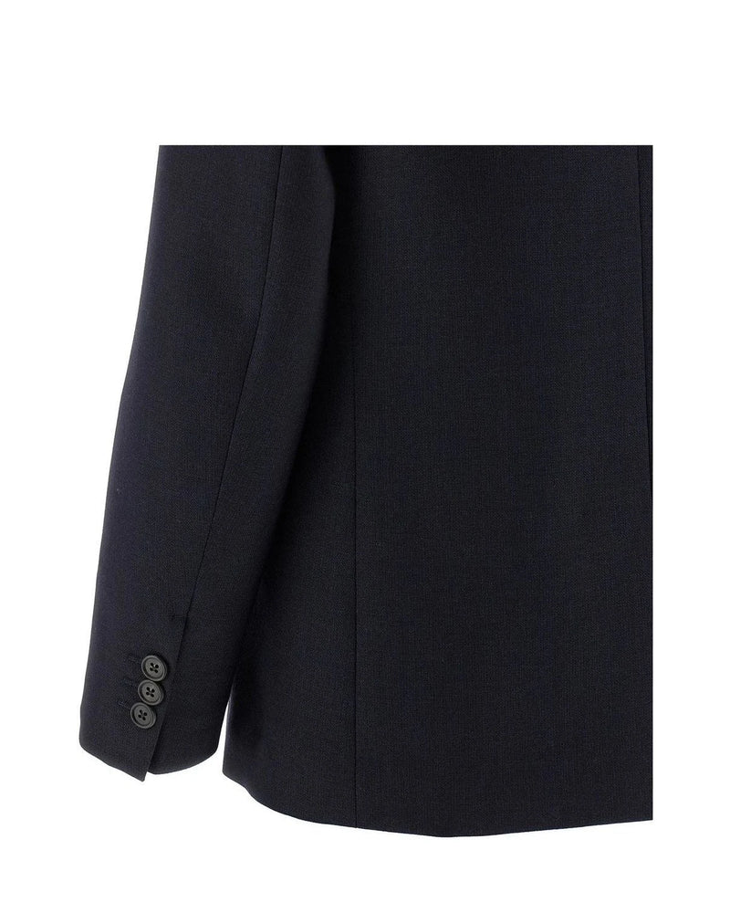 Prada Blazer in navy, Virgin Wool — view 4