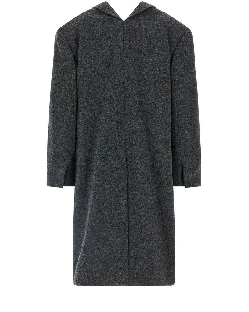 Prada Overcoat in gray, Virgin Wool — view 2