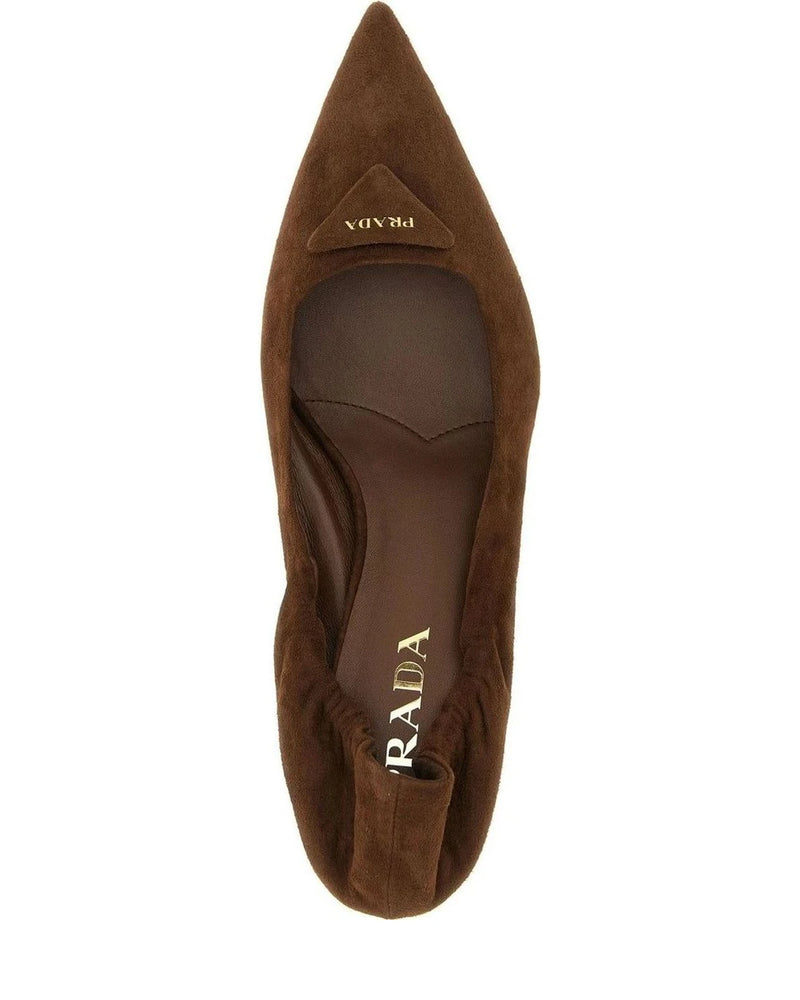 Prada Pumps in brown, Lamb Leather — view 4