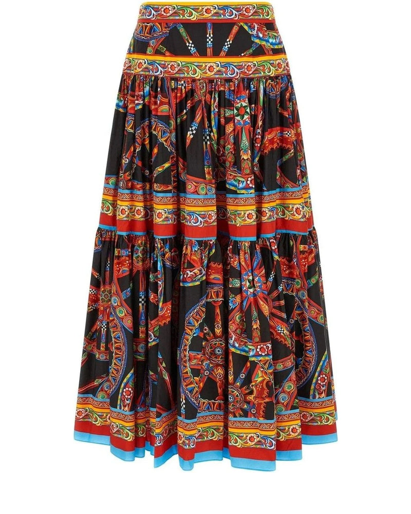 Dolce & Gabbana Skirt in multicolor, Cotton