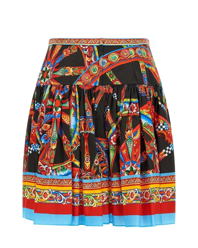 Dolce & Gabbana Skirt in multicolor, Cotton — view 2
