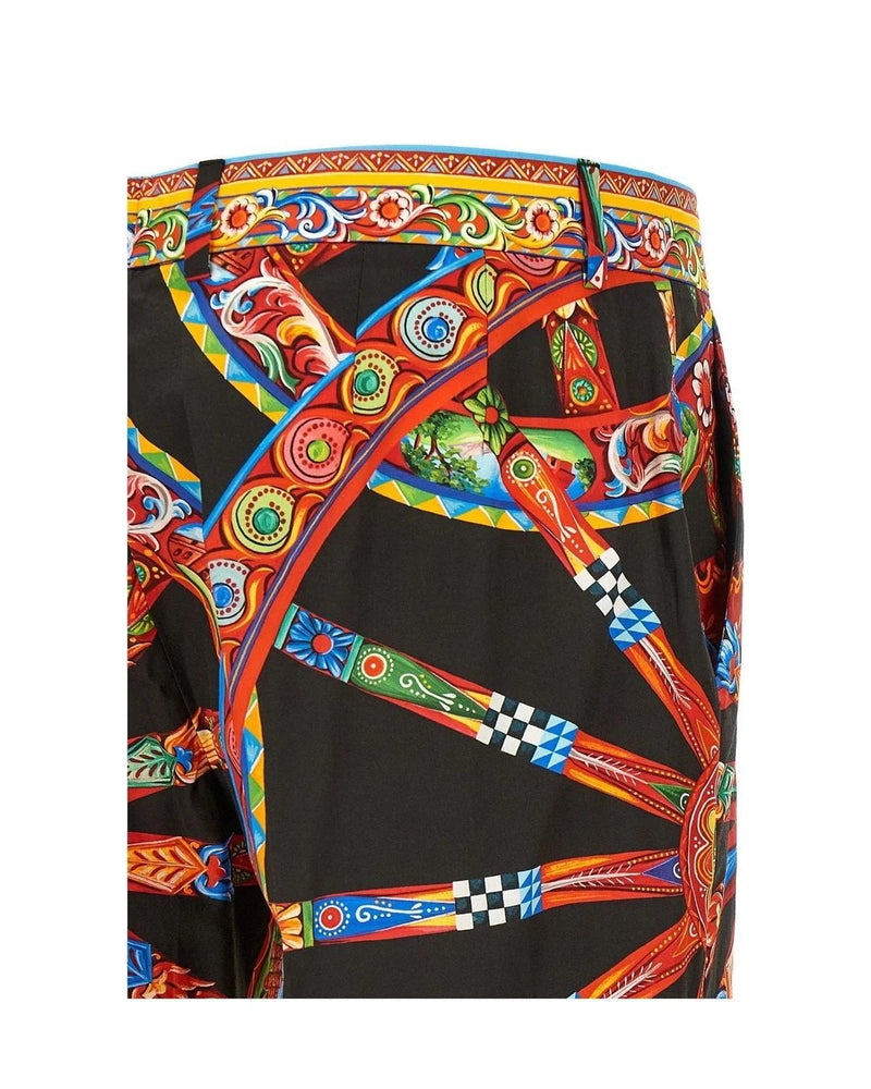 Dolce & Gabbana Trouser in multicolor, Cotton — view 4