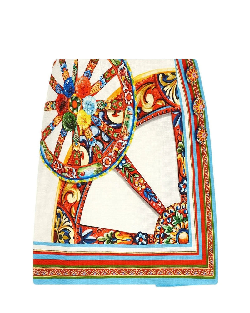 Dolce & Gabbana Skirt in multicolor, Cotton