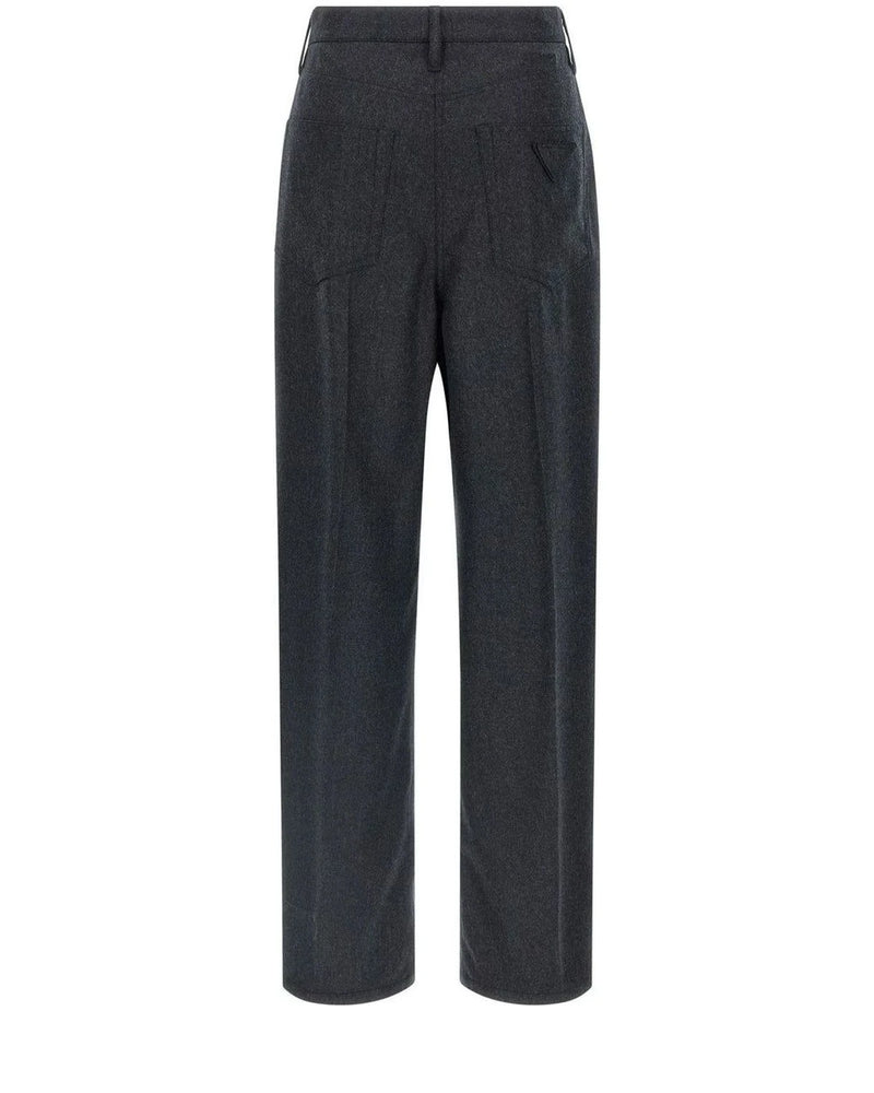 Prada Trouser in gray, Virgin Wool — view 2