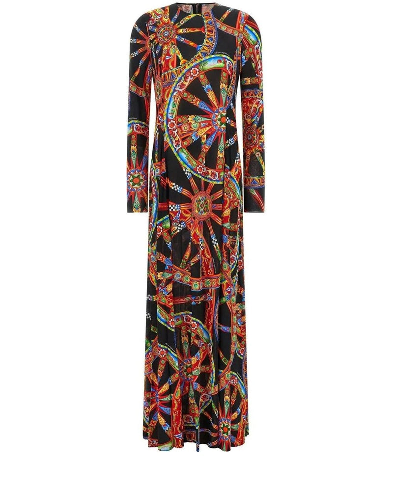 Dolce & Gabbana Dresse in multicolor, Viscose