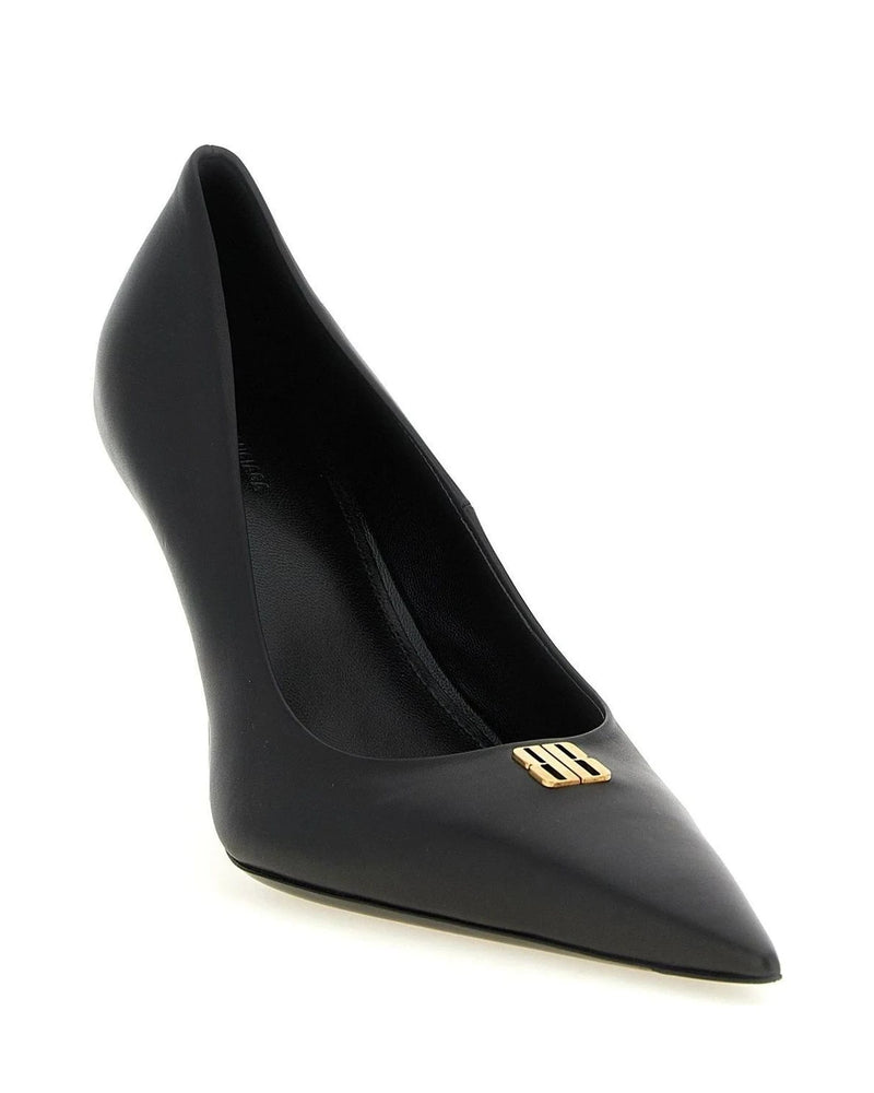 Balenciaga Pumps in black, Calfskin Leather — view 2