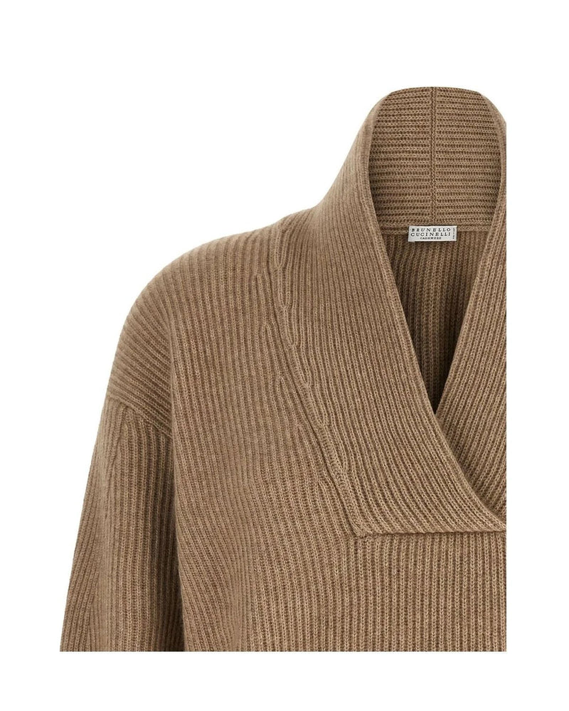Brunello Cucinelli Sweater in beige, Cashmere — view 3