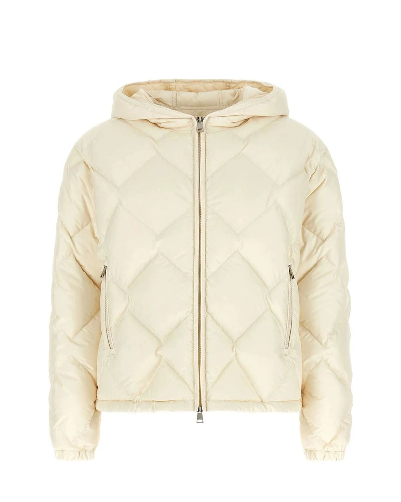Moncler Puffer Jacket in white, Polyester