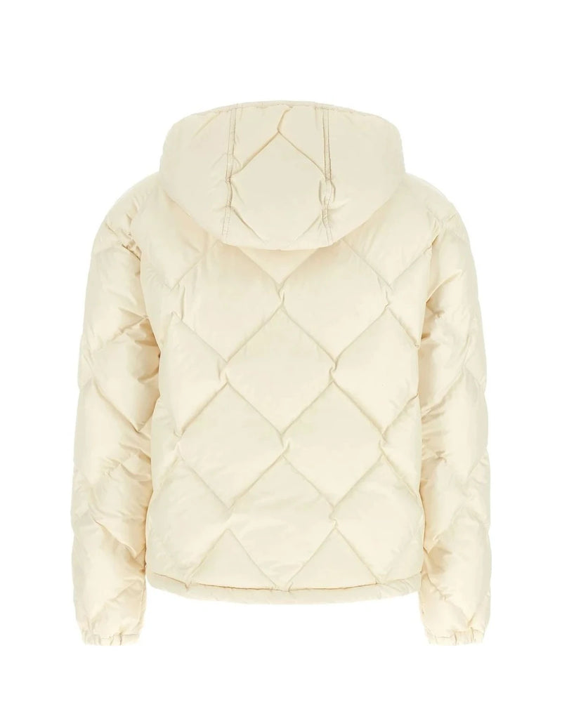 Moncler Puffer Jacket in white, Polyester — view 2