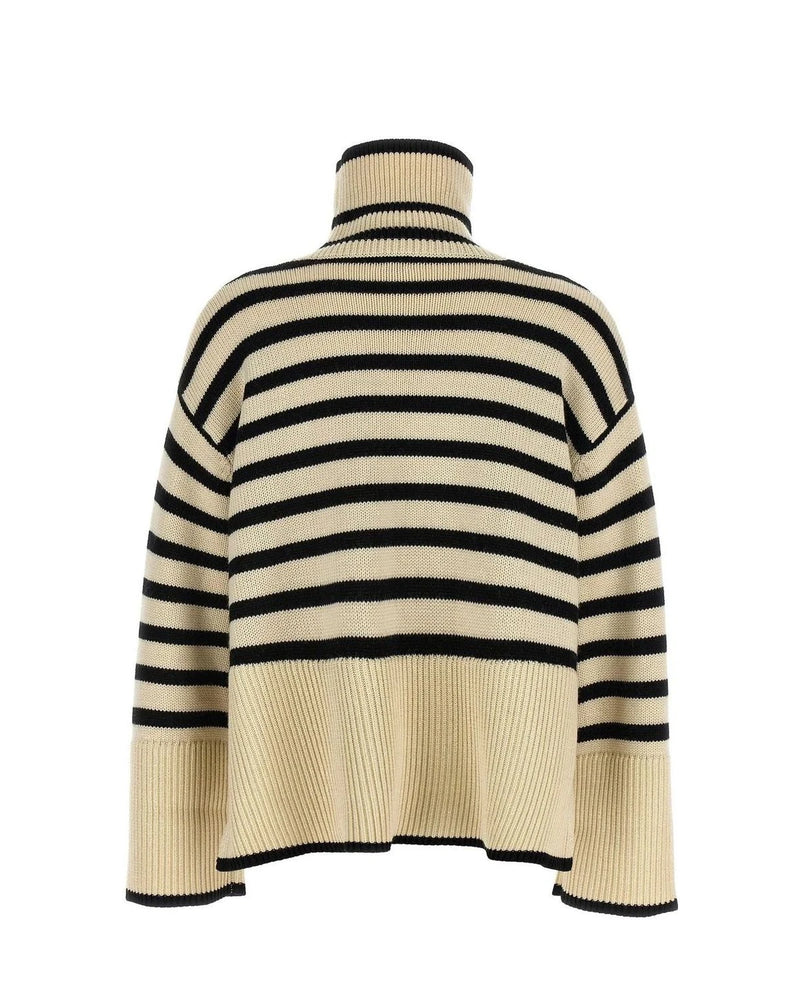 Toteme Sweater in beige, Wool — view 2
