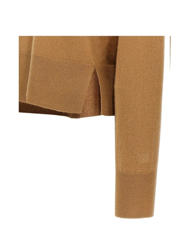 Toteme Sweater in beige, Cashmere — view 4