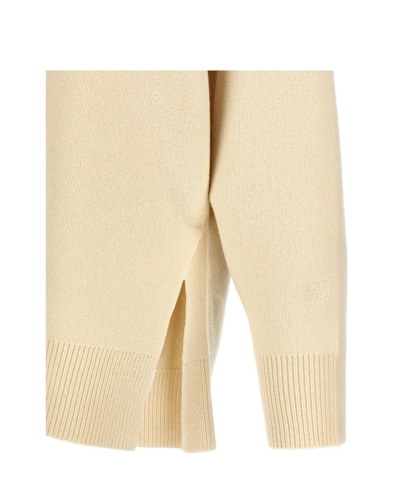 Toteme Sweater in white, Wool — view 4