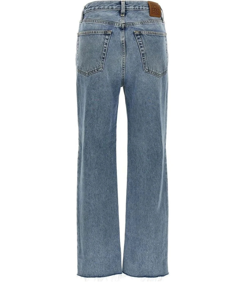 Toteme Jean in blue, Cotton — view 2