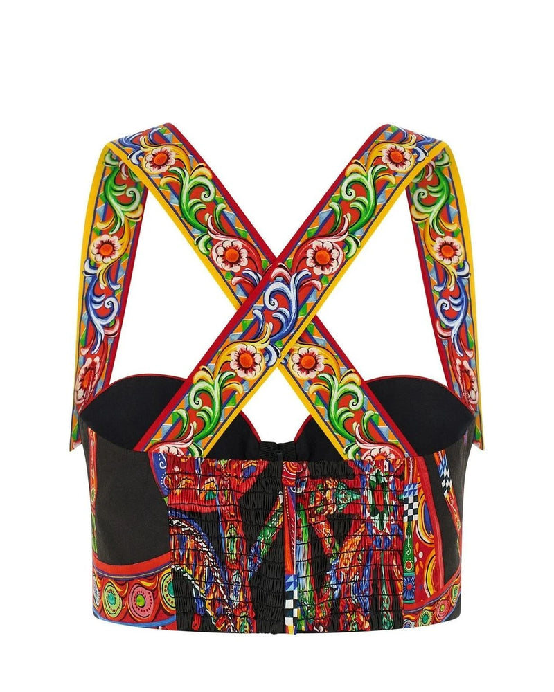 Dolce & Gabbana Blouse in multicolor, Cotton — view 2