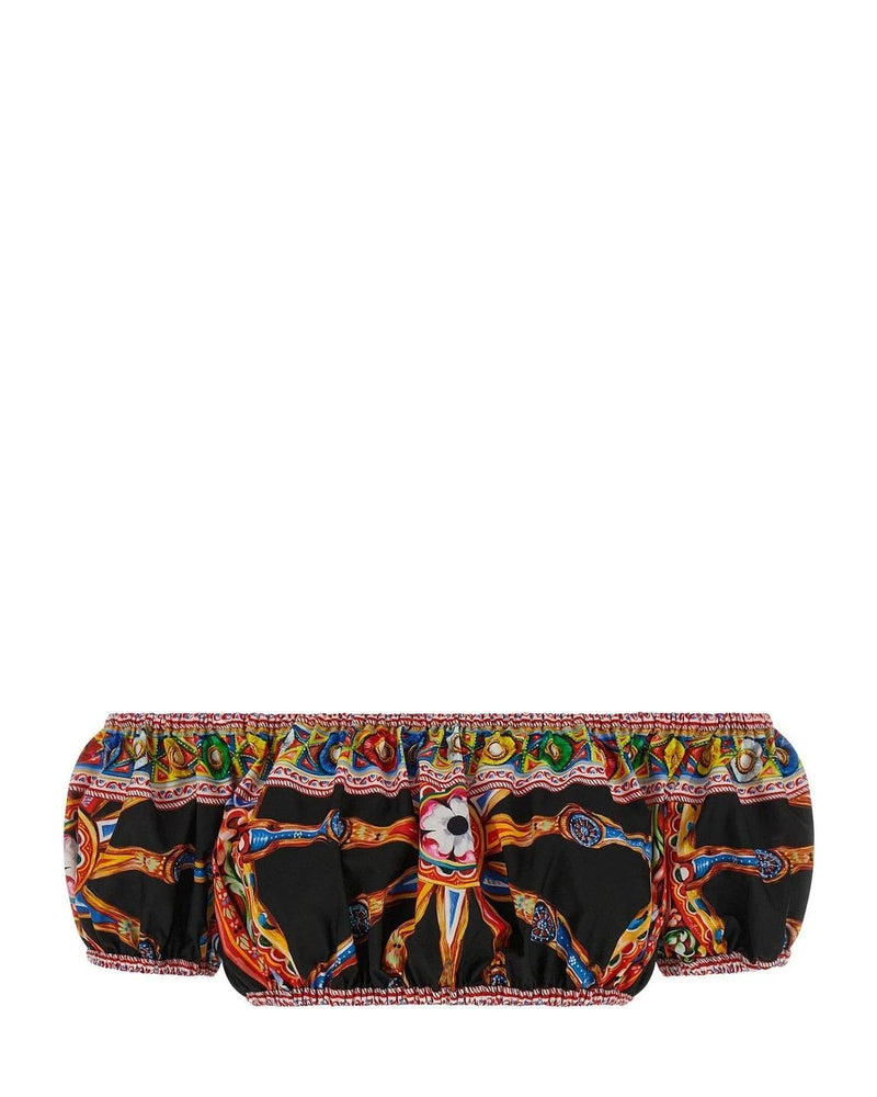 Dolce & Gabbana Blouse in multicolor, Cotton