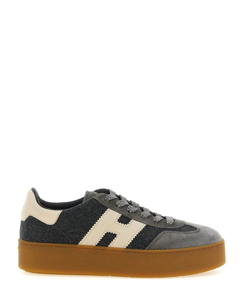 Hogan Sneakers in gray, Wool