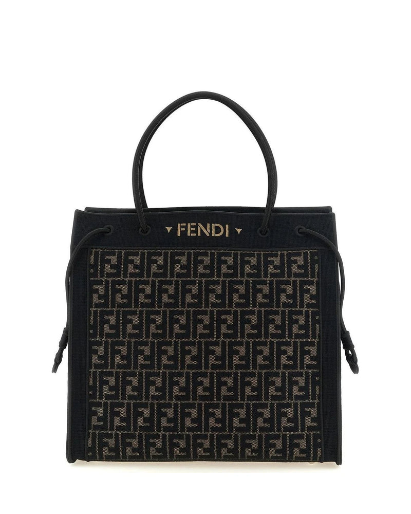 Fendi Tote Bag in brown, Cotton