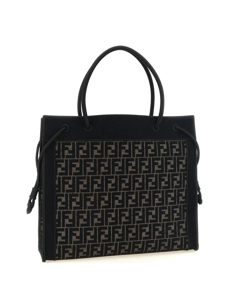 Fendi Tote Bag in brown, Cotton — view 2