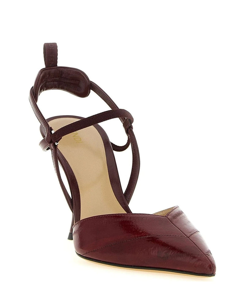 Fendi Pumps in red, Lamb Leather — view 2