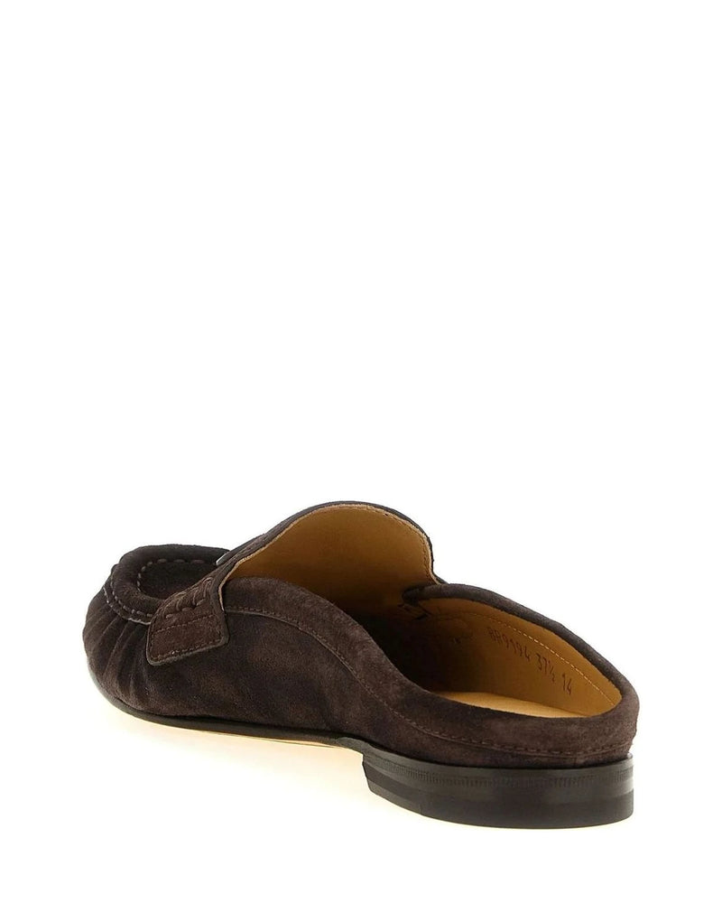 Fendi Loafers in brown, Calfskin Leather — view 3