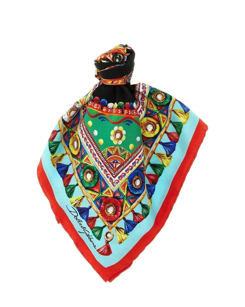 Dolce & Gabbana Scarves & Shawl in multicolor, Silk