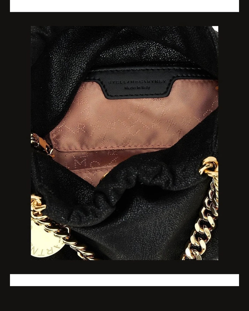 Stella McCartney Shoulder Bag in black, Polyester — view 4