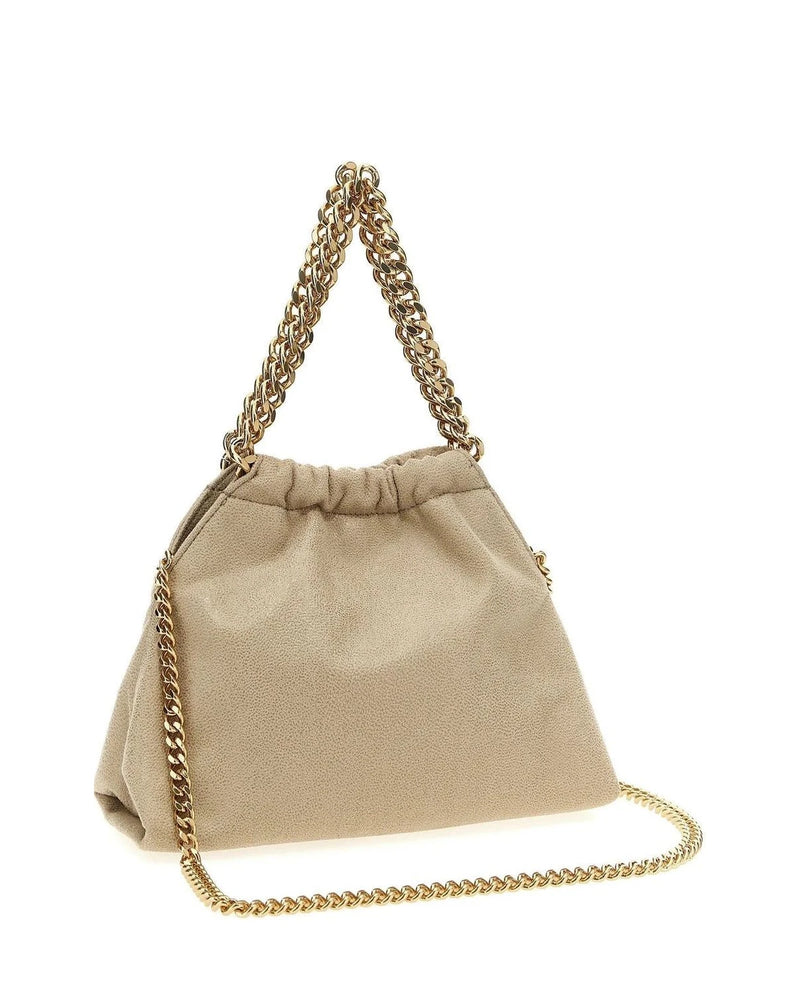Stella McCartney Hobo Bag in beige, Polyester — view 2