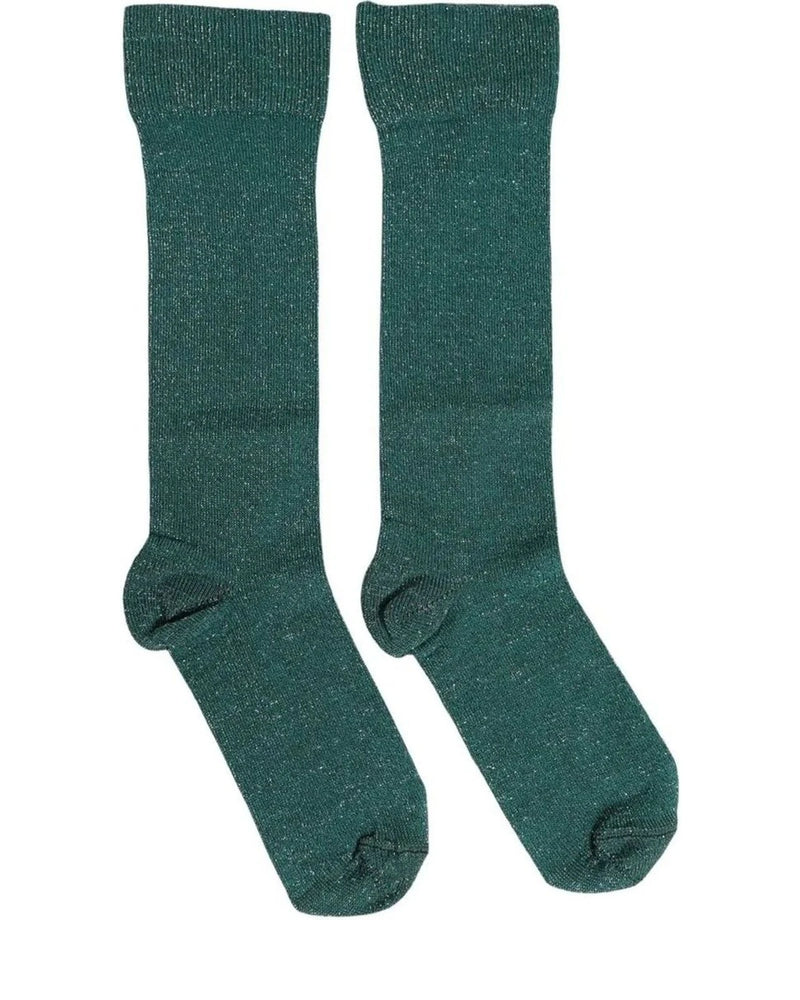 Dolce & Gabbana Crew Sock in green, Viscose — view 3