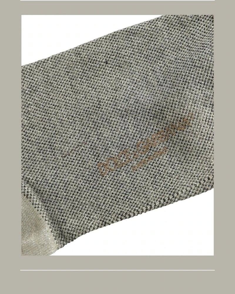 Dolce & Gabbana Crew Sock in gray, Viscose — view 4
