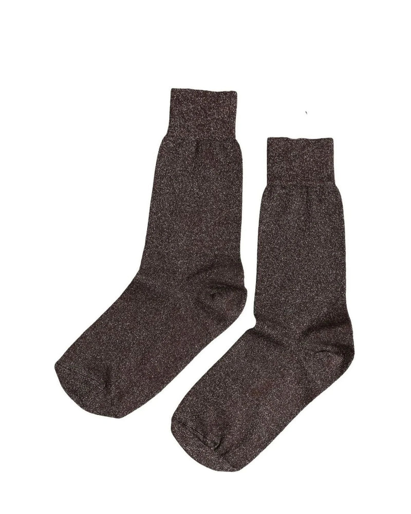 Dolce & Gabbana Crew Sock in brown, Viscose