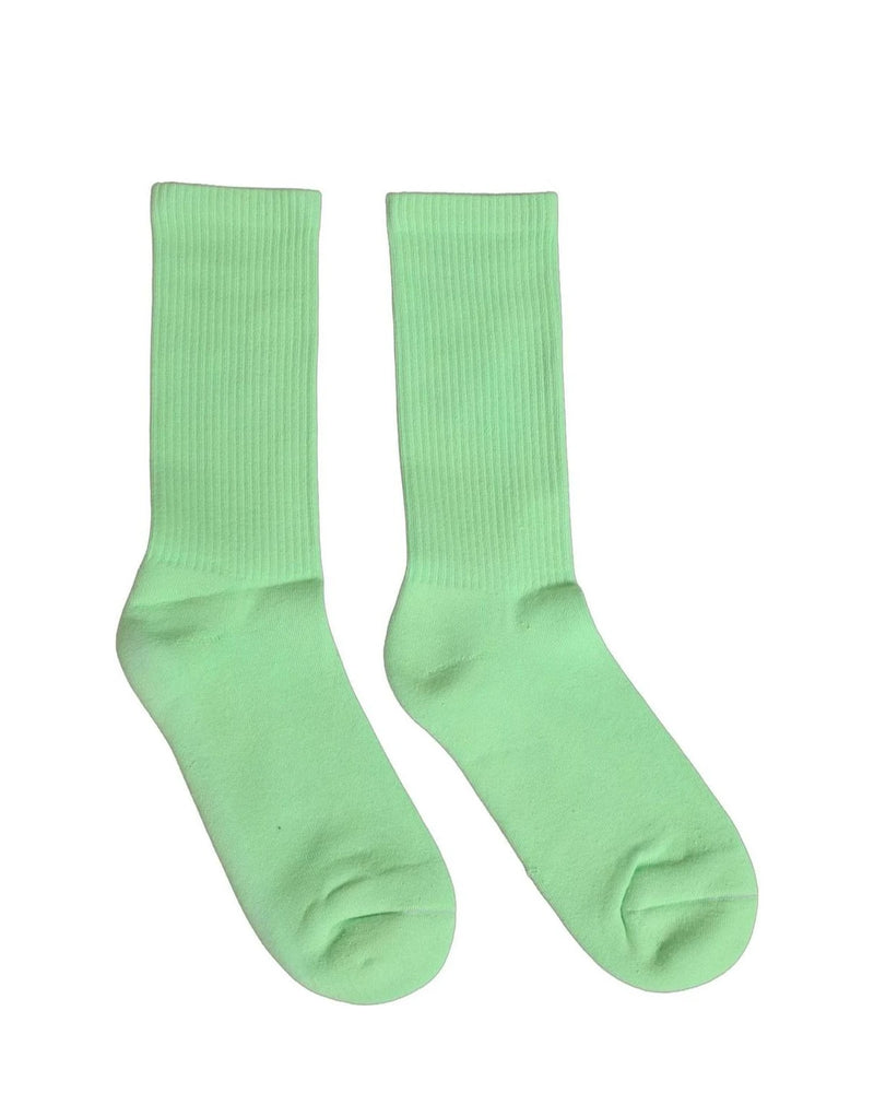 Dolce & Gabbana Crew Sock in green, Cotton — view 2