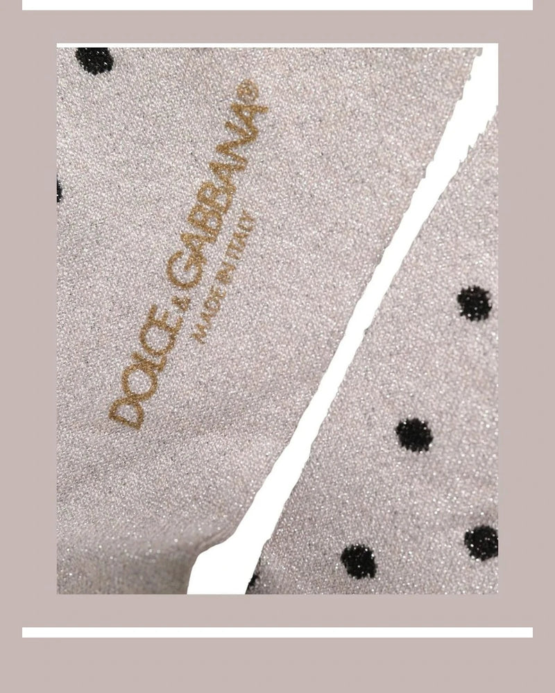 Dolce & Gabbana Ankle Sock in gray, Viscose