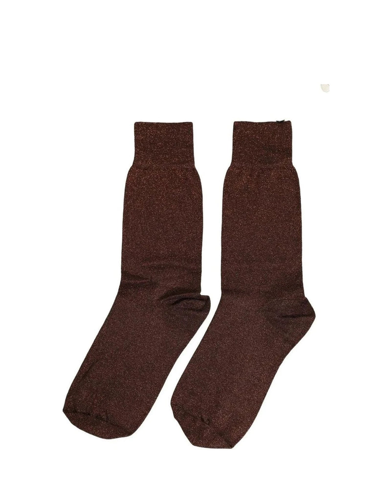 Dolce & Gabbana Dress Sock in brown, Viscose — view 2