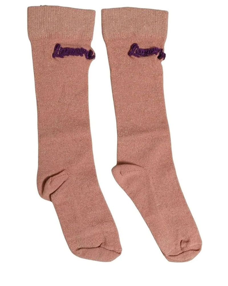 Dolce & Gabbana Knee Sock in pink — view 3