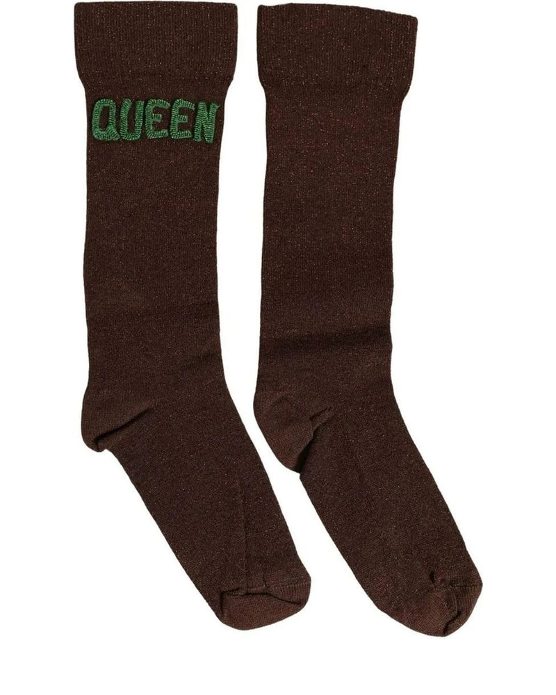 Dolce & Gabbana Knee Sock in brown