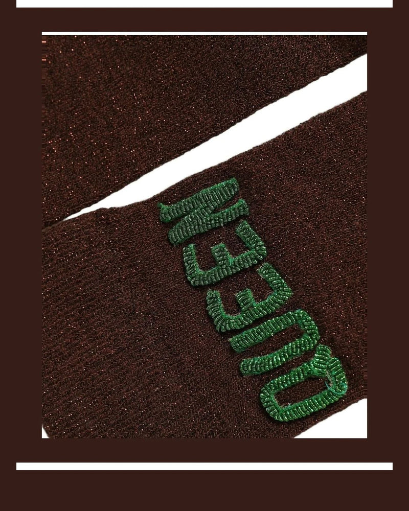 Dolce & Gabbana Knee Sock in brown — view 3
