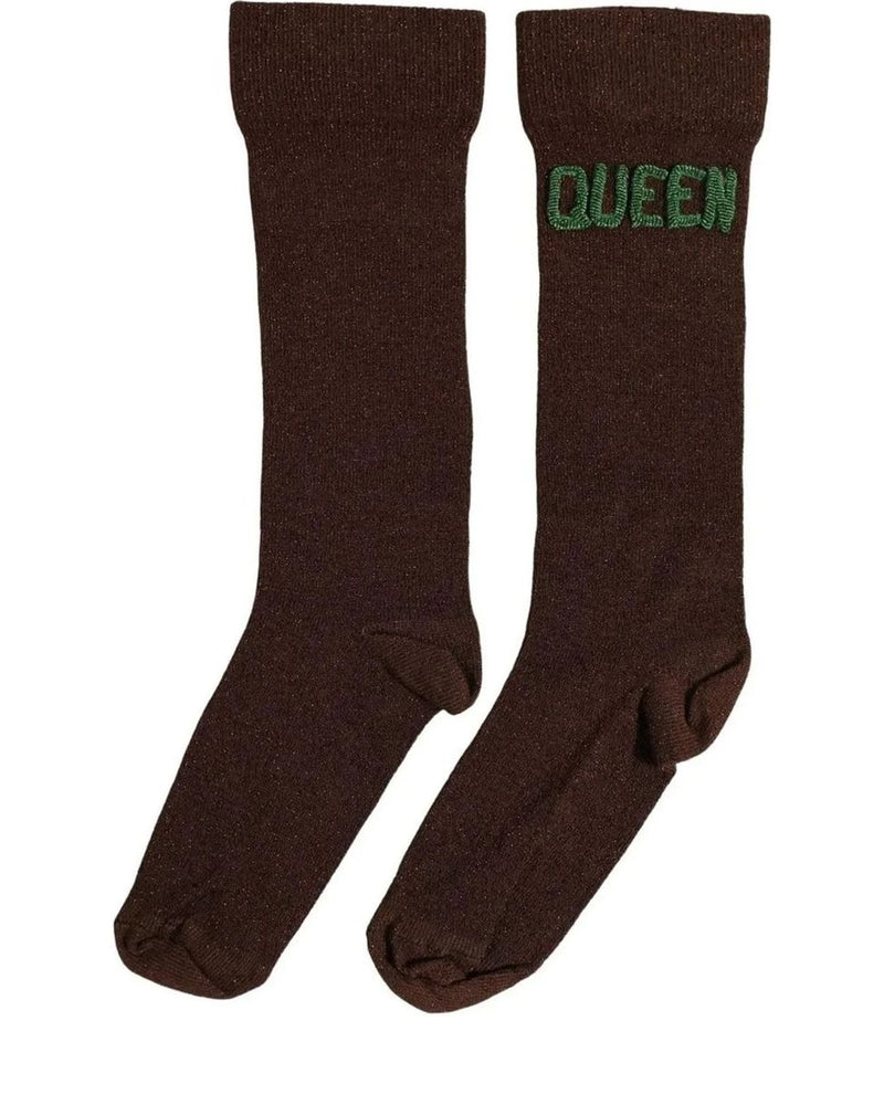 Dolce & Gabbana Knee Sock in brown — view 4