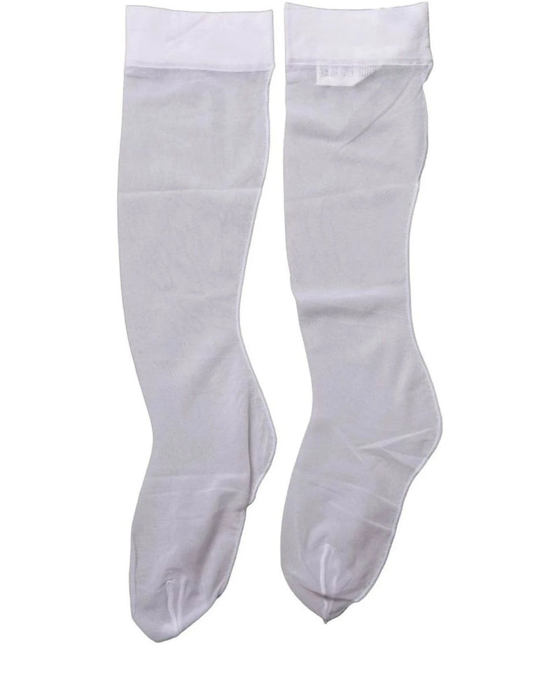 Dolce & Gabbana Knee Sock in white — view 2
