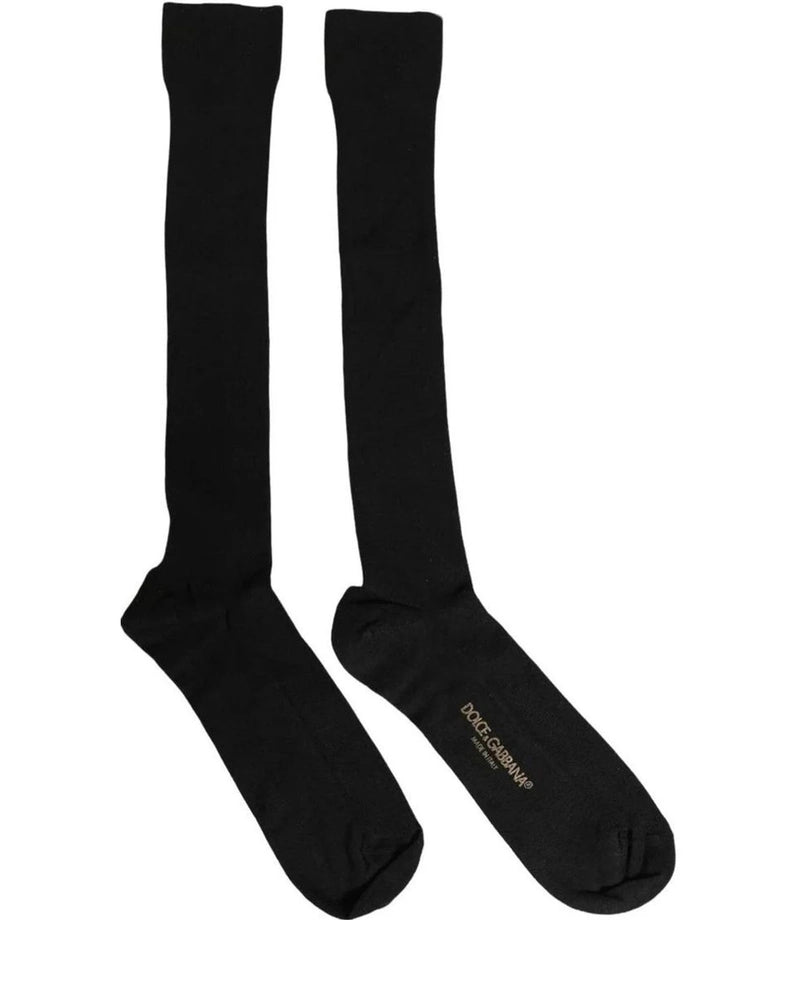 Dolce & Gabbana Knee Sock in black — view 6