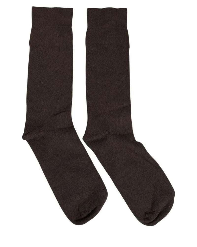 Dolce & Gabbana Dress Sock in brown, Cotton — view 3
