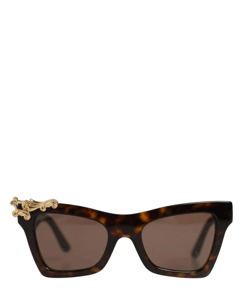 Dolce & Gabbana Sunglasse in brown, Metal — view 3