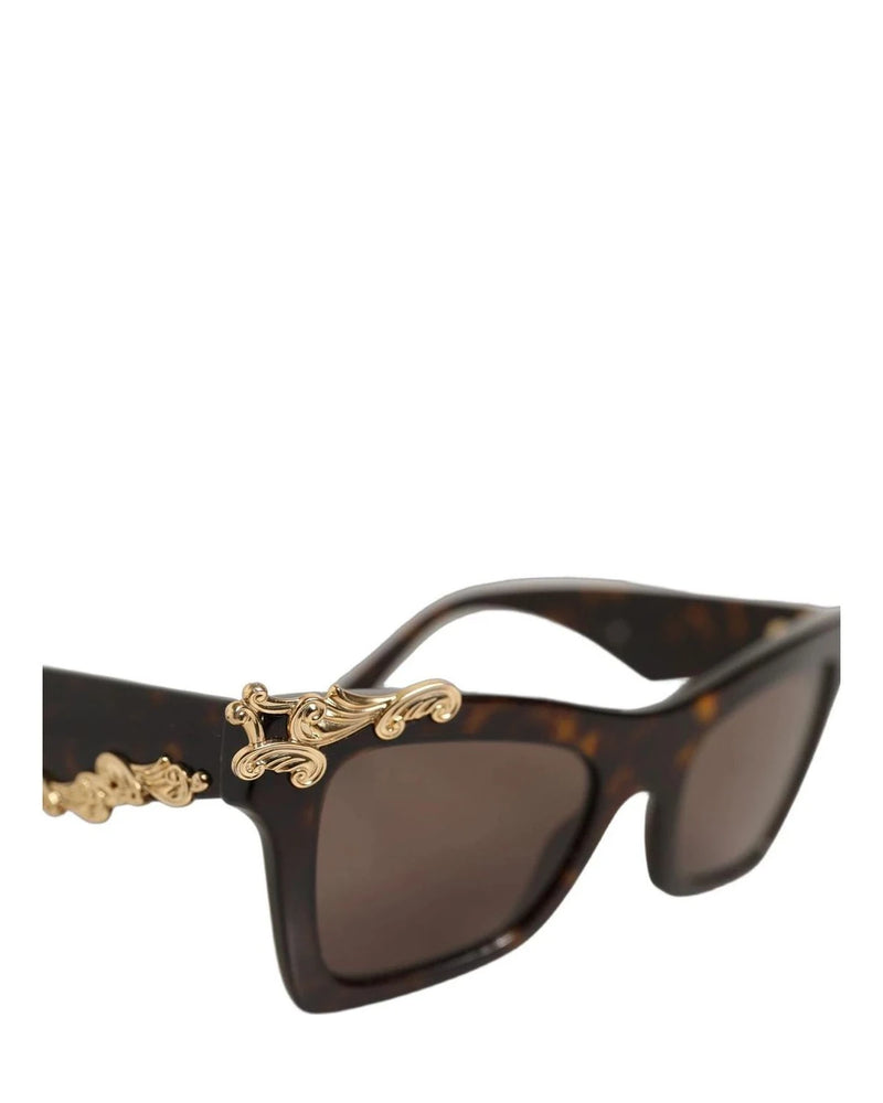 Dolce & Gabbana Sunglasse in brown, Metal — view 8