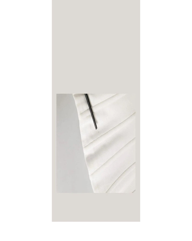 Dolce & Gabbana Corset Top in white, Cotton — view 5